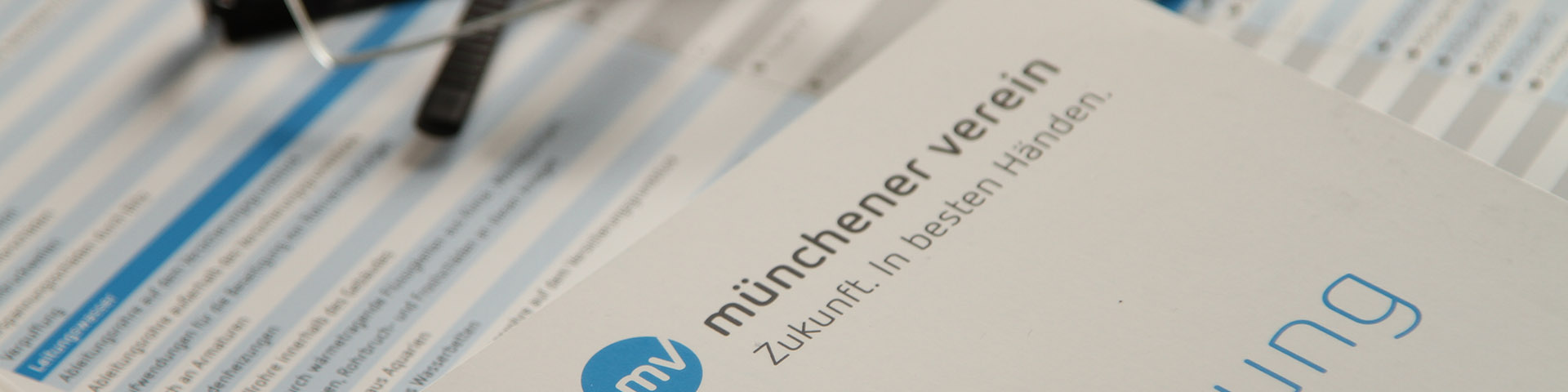 Produktinformationsblatt des Münchener Verein